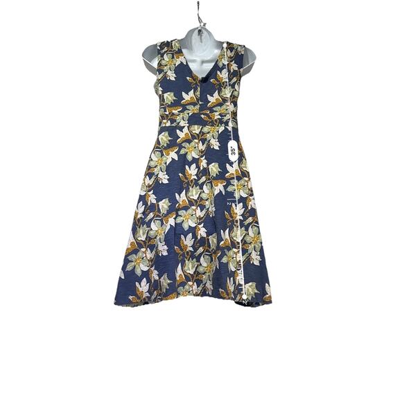 Patagonia worn wear Porch Song Sleeveless Floral Dress Size XS - Picture 4 of 6